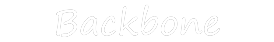 NEONSIGN: Backbone