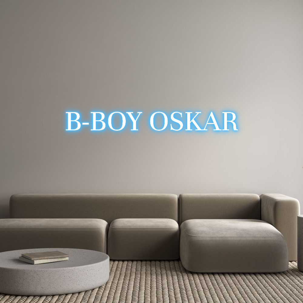 NEONSIGN: B-BOY OSKAR